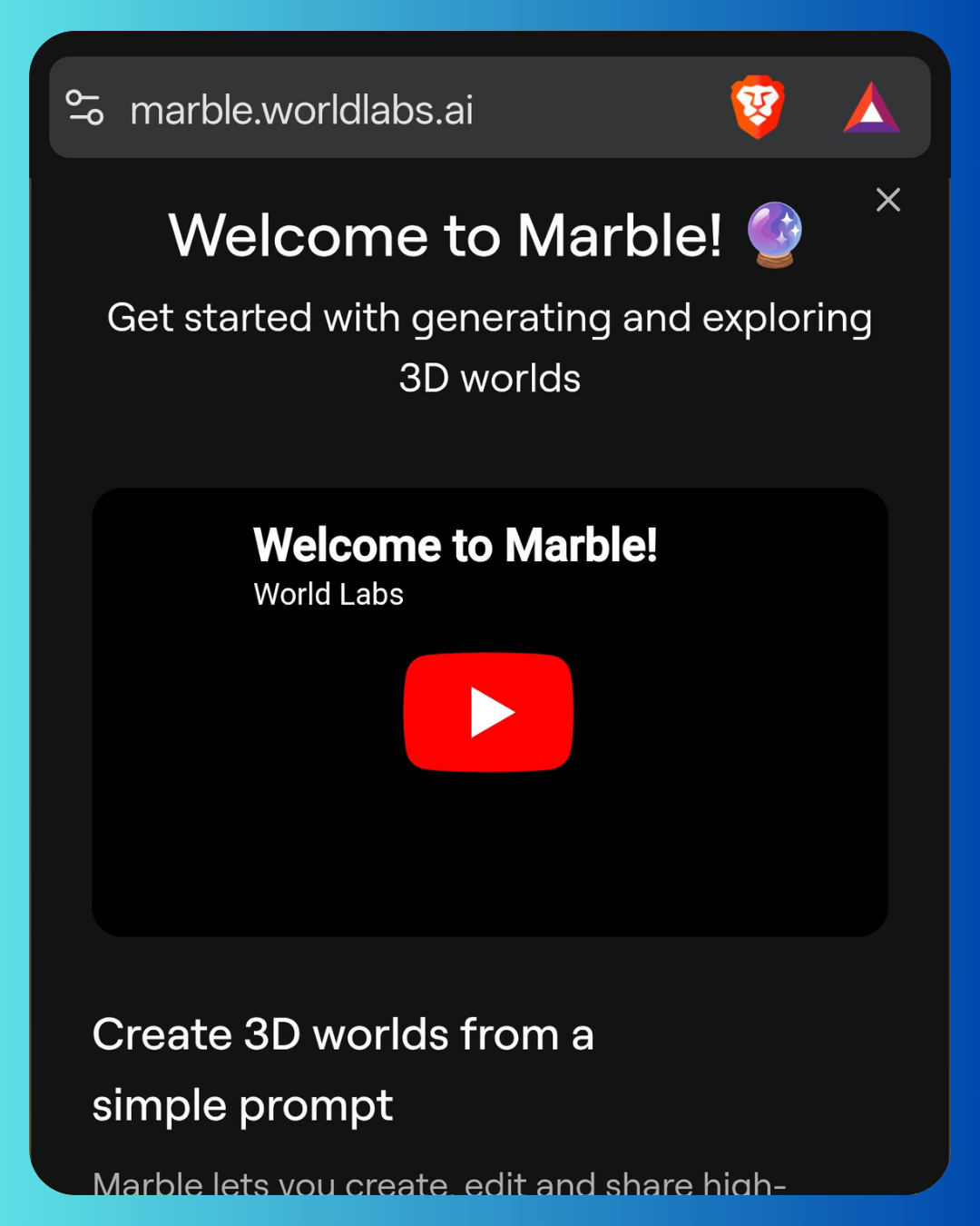 Marble by World Labs